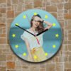Star Personalized Wall Clock (Round)